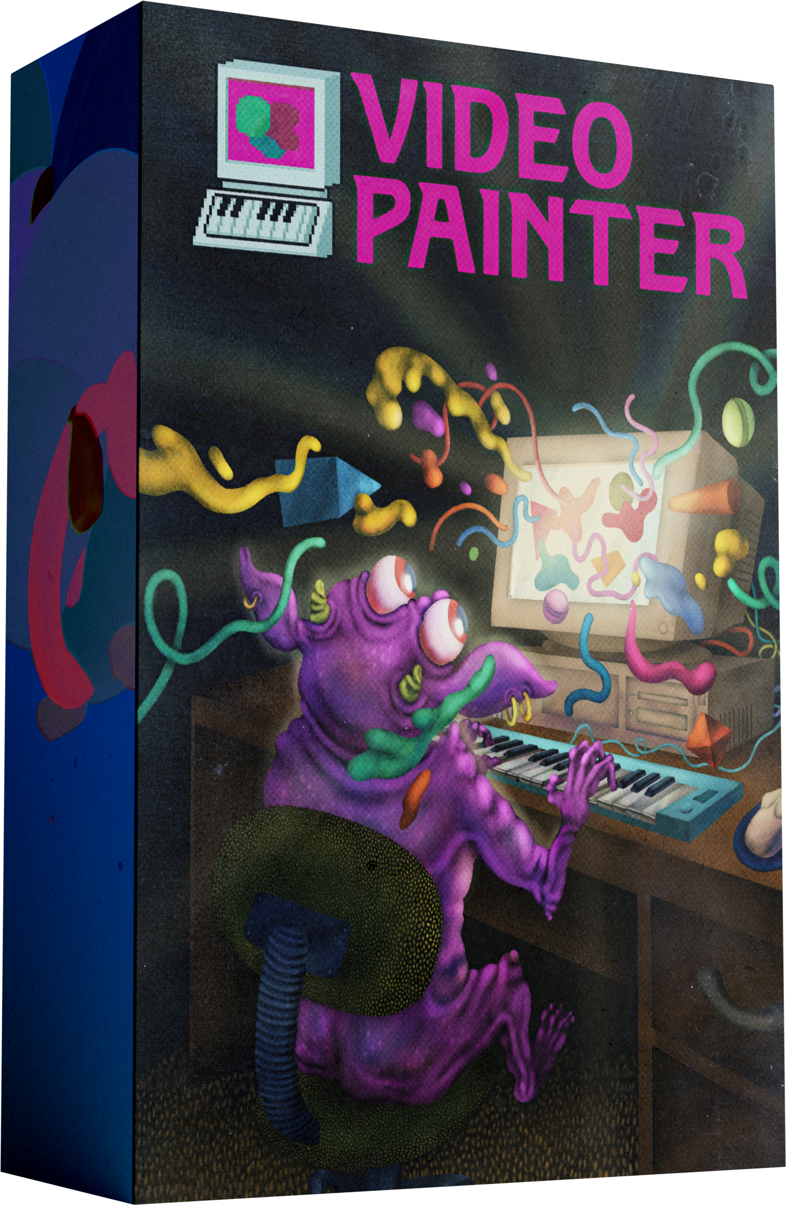 Product mockup of Video Painter